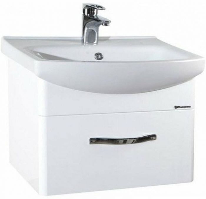 Тумба под раковину Bellezza Анкона 55 4639608090012 подвесная Белая