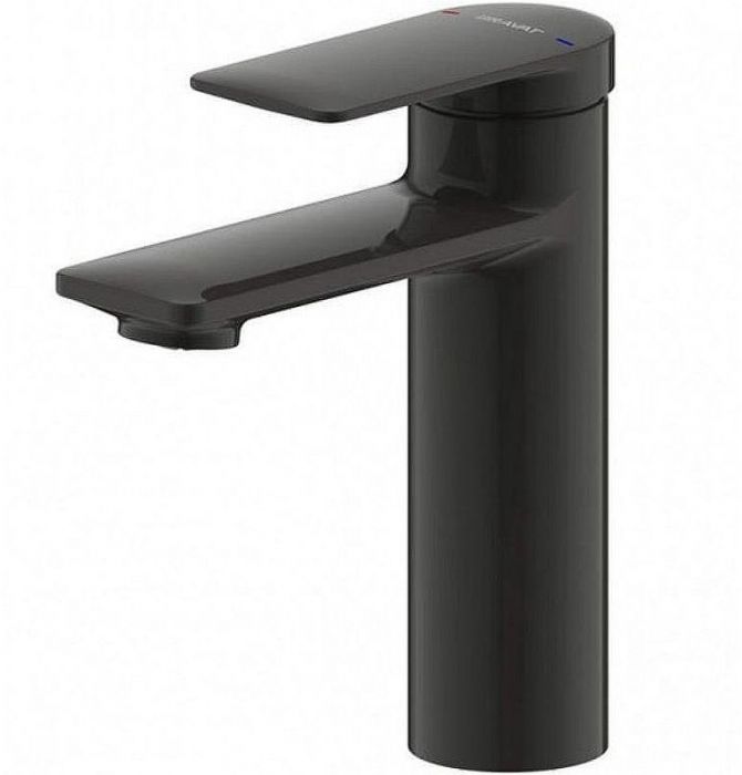Смеситель для раковины Bravat Eddie F1369402BW-ENG Черный матовый