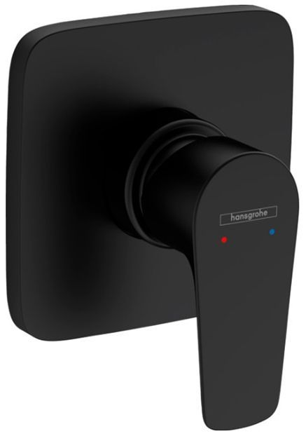 Hansgrohe Talis E Смеситель для душа, встраивемый, цвет: черный матовый