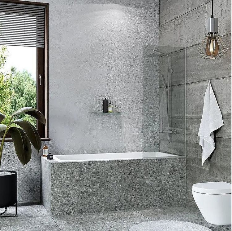 Шторка на ванну Reflexion 50х140 RX14050CСR-07 профиль Хром стекло прозрачное Шторка на ванну Reflexion 50х140 RX14050CСR-07 профиль Хром стекло прозрачное