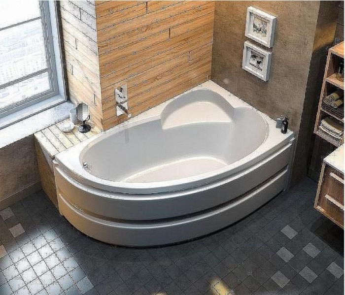 Акриловая ванна Bas Сагра 160x100 R В 00032 без гидромассажа