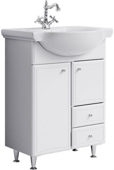 Тумба под раковину Aqwella Барселона 65 BA0106K Белый