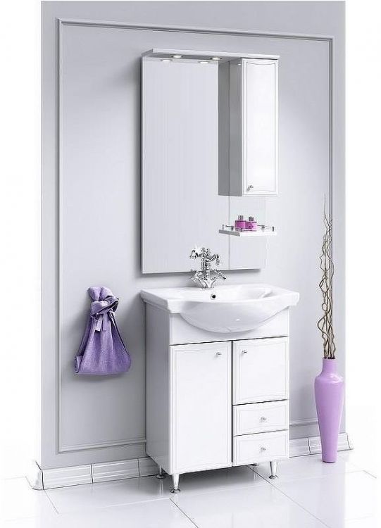 Тумба под раковину Aqwella Барселона 65 BA0106K Белый