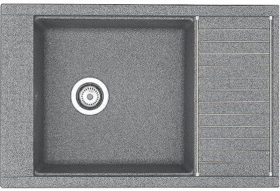 Кухонная мойка Aquaton Делия 78 1A715132DE230 Серый