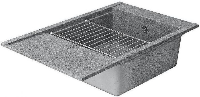 Кухонная мойка Aquaton Делия 78 1A715132DE230 Серый