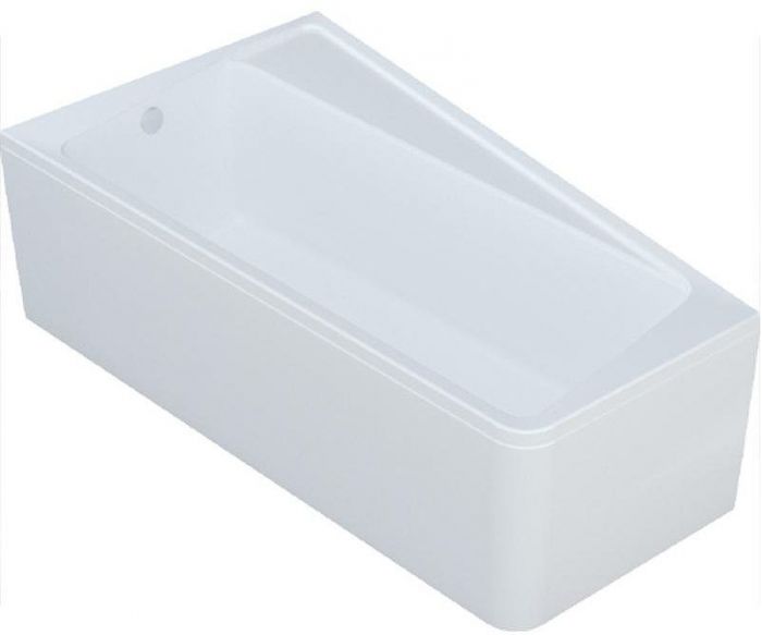 Акриловая ванна Marka One Direct 170x100 L 01дир1710л Белая