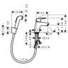 Hansgrohe Logis, Смеситель для раковины с гигиеническим душем, Цвет: хром