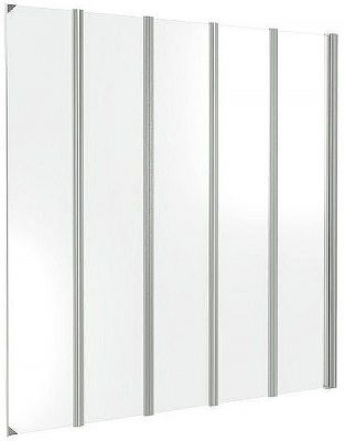 Шторка на ванну Good Door Screen 120х140 GR5-120-C-CH профиль Хром стекло прозрачное