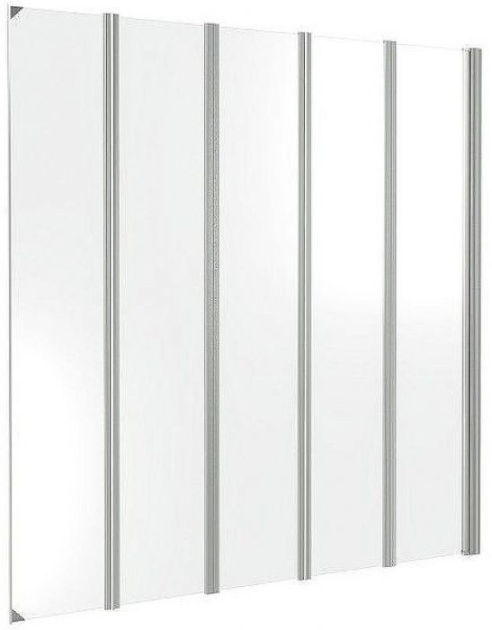 Шторка на ванну Good Door Screen 120х140 GR5-120-C-CH профиль Хром стекло прозрачное