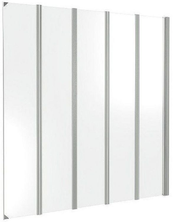 Шторка на ванну Good Door Screen 120х140 GR5-120-C-CH профиль Хром стекло прозрачное