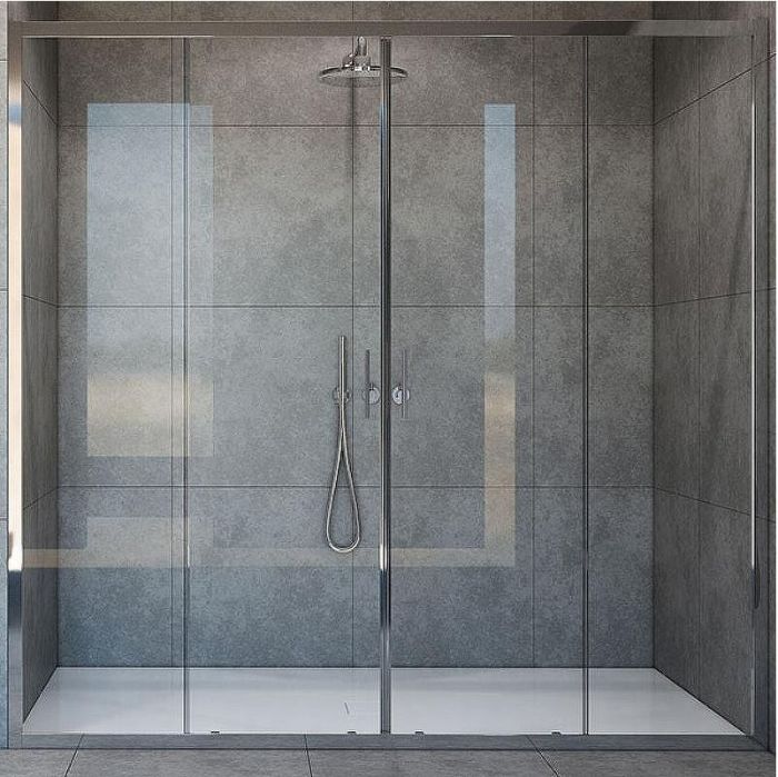 Душевая дверь Vincea Garda 190 VDS-1G2190CL профиль Хром стекло прозрачное