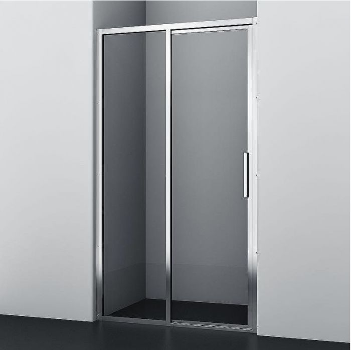 Душевая дверь WasserKRAFT Lopau 120 32S05L профиль Хром стекло прозрачное