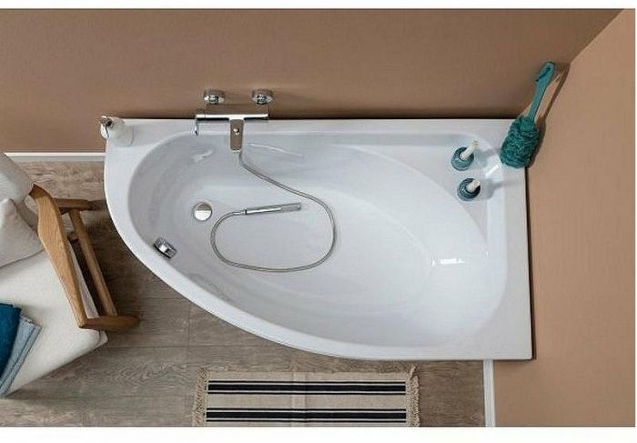 Акриловая ванна Aquanet Mia 140x80 R 246887 без гидромассажа