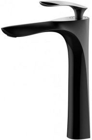 Смеситель для раковины Grocenberg GB3001BC Черный Хром