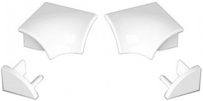Набор заглушек и уголков Ravak 6 B440000001 Белый