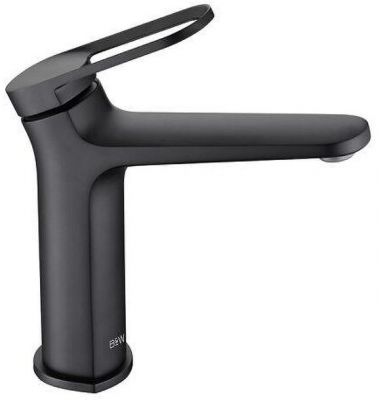 Смеситель для раковины Black&amp;White Gravity GF-7109-MB 7109MB цвет Черный матовый