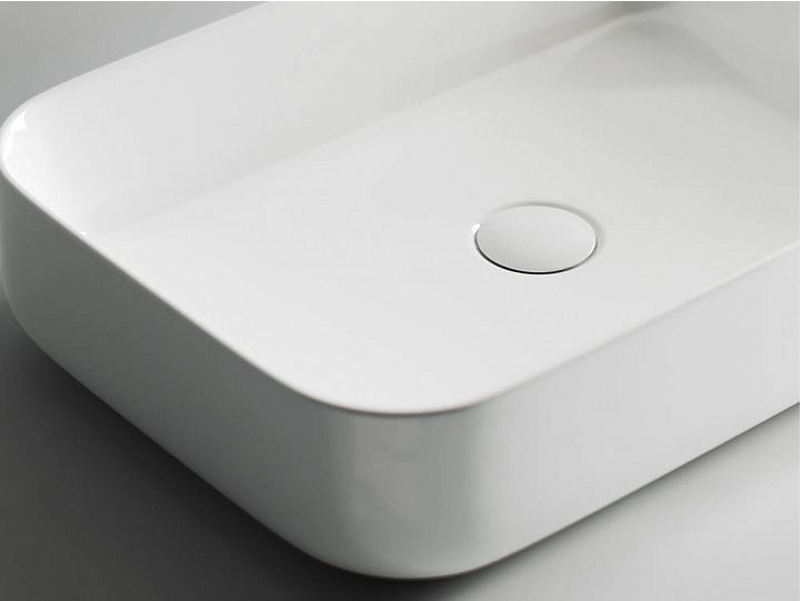 Умывальник CERAMICANOVA Element чаша накладная прямоугольная CN5004 Умывальник CERAMICANOVA Element чаша накладная прямоугольная CN5004