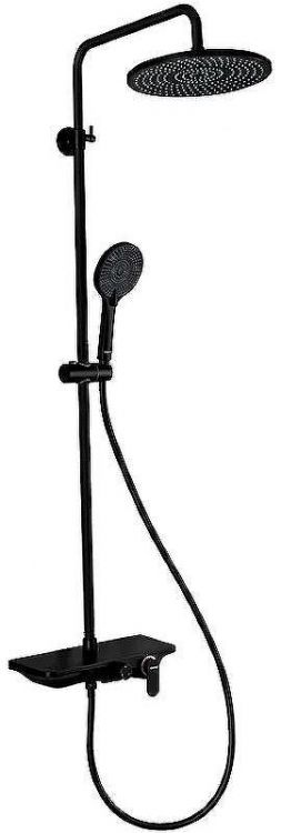 Душевая система Gappo G2495-5 Черная матовая