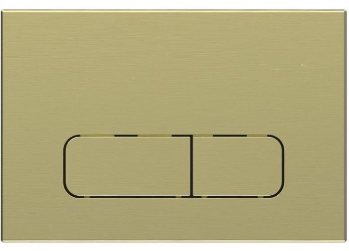 Клавиша смыва Vincea VFP-002BG Брашированное золото