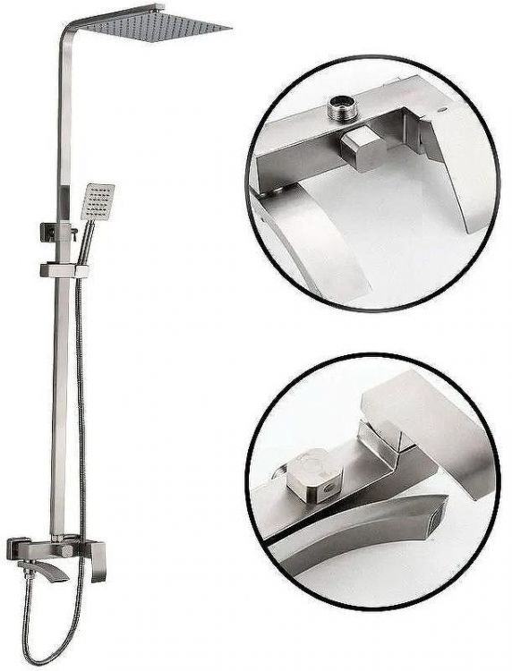 Душевая система ALMAes ECO GK-0328 Сатин