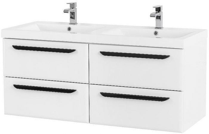 Тумба под раковину Cezares Eco 120 ECO-1200-4C-SO-2-BO подвесная Bianco Opaco