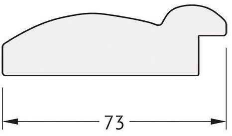 Зеркало Evoform Octagon 68х68 BY 7325 в багетной раме - Серебряный бамбук 73