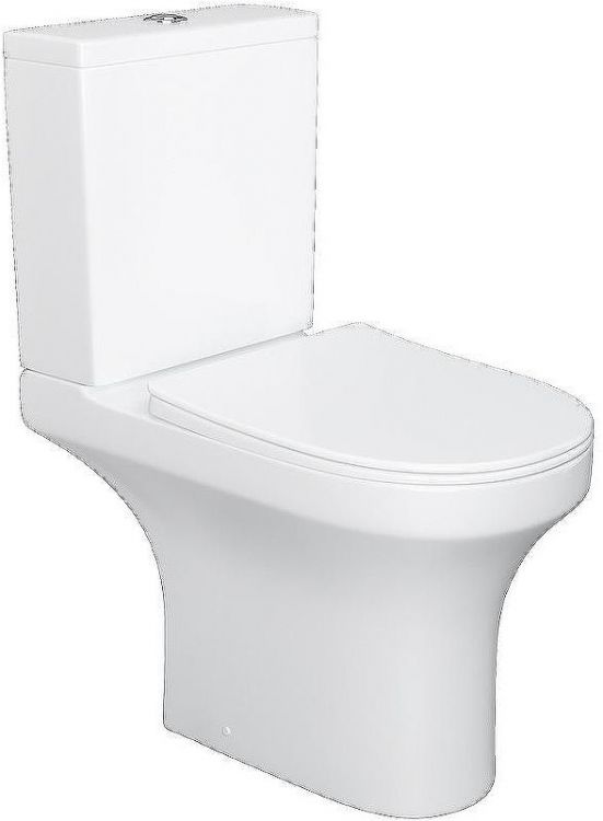 Унитаз компакт Damixa Skyline DX35C8600SC с бачком и сиденьем Микролифт