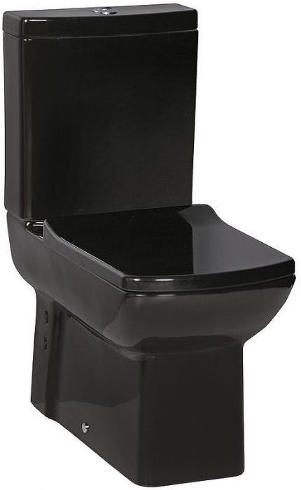 Унитаз биде Creavit Lara LR360-00SI00E-0000 Черный без бачка и сиденья