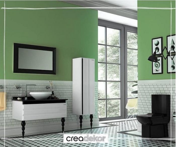 Унитаз биде Creavit Lara LR360-00SI00E-0000 Черный без бачка и сиденья