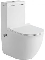 Унитаз биде SantiLine SL-5011SM-BD с бачком и сиденьем Микролифт