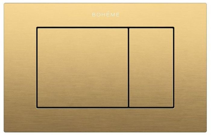Клавиша смыва Boheme 650/2-MG цвет Золото матовое