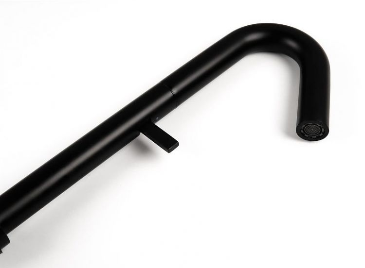 Смеситель для раковины Knotlor Elixir SS-31/BL цвет Черный матовый