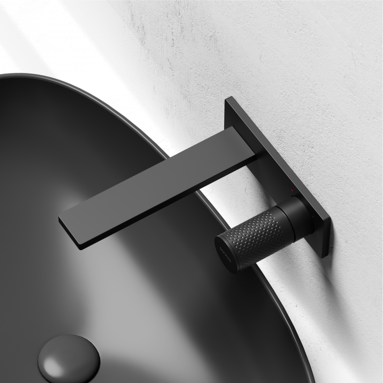 Смеситель для раковины SANCOS Nexus с внутренней частью, черный матовый, SC9013MB