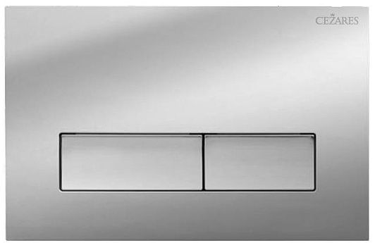 Клавиша смыва Cezares Slider SLIDER-BTN-01 цвет Хром глянцевый
