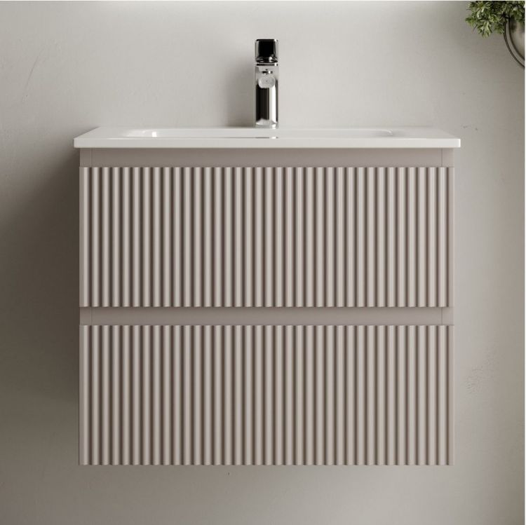 Тумба подвесная SANCOS под раковину Snob R, Doha Soft 590х445х500, SNR60SM