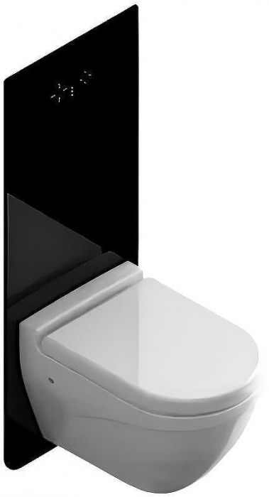 Инсталляция Bocchi Target T02-2113S60 для подвесного/напольного унитаза с Черной клавишей смыва