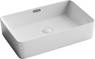Умывальник чаша SANCOS Element накладная прямоугольная со сливом переливом 600x380x140мм, CN5025