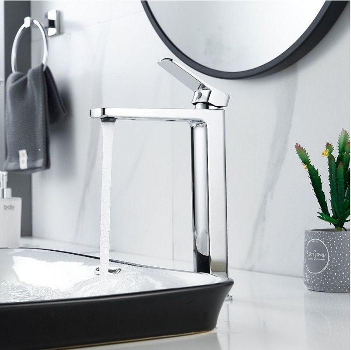 Смеситель для раковины Raffine F1199 цвет Хром