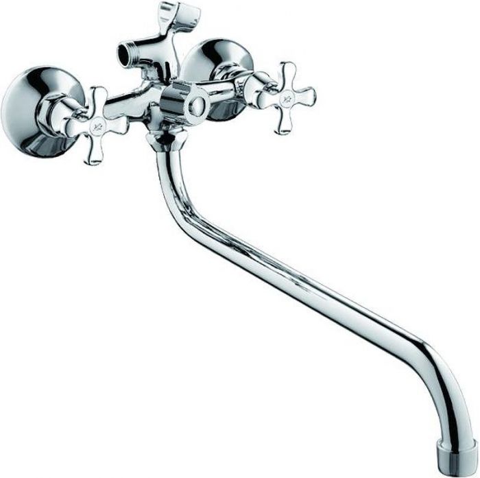 Смеситель для ванны Rush Sakhalin SA5350-51 универсальный Хром