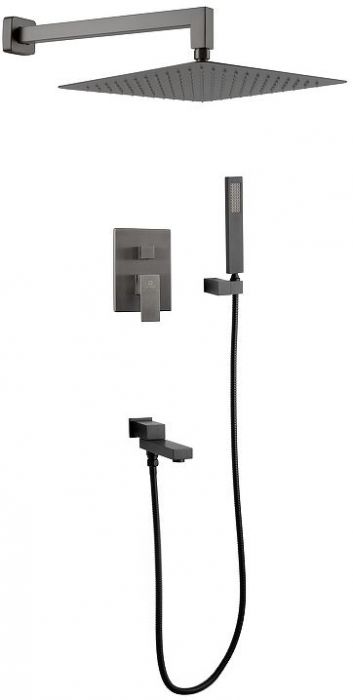 Душевая система FILARETE Fing FL1040BG цвет Графит
