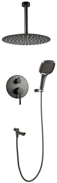 Душевая система FILARETE Roun FL1027BG цвет Графит