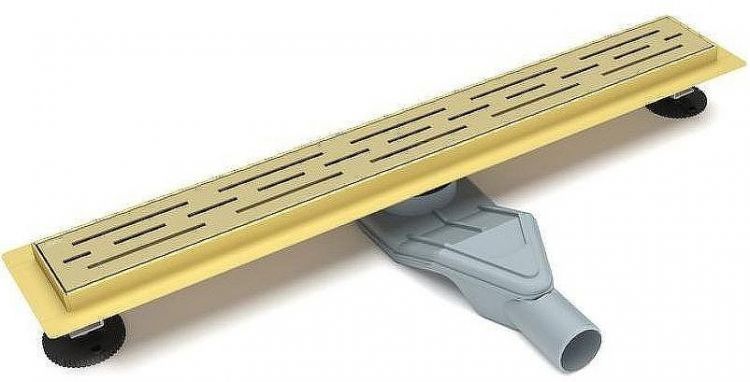 Душевой лоток Esbano Combi 60 C-RAIN-60SG ESTRCOMRAIN60SG с решеткой Золото матовое