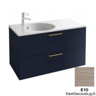Тумба для комплекта 100 см Jacob Delafon Odeon Rive Gauche EB2524-R9-E10 квебекский дуб, ручки черные Тумба для комплекта 100 см Jacob Delafon Odeon Rive Gauche EB2524-R9-E10 квебекский дуб, ручки черные