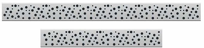 Душевой лоток PlastBrno Design 5 40 SZA5400 с решеткой Хром