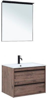 Комплект мебели для ванной Aquanet Lino 70 271954 подвесной Дуб веллингтон