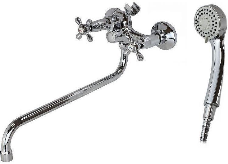 Смеситель для ванны ESKO Vienna VN 31-2 универсальный Хром