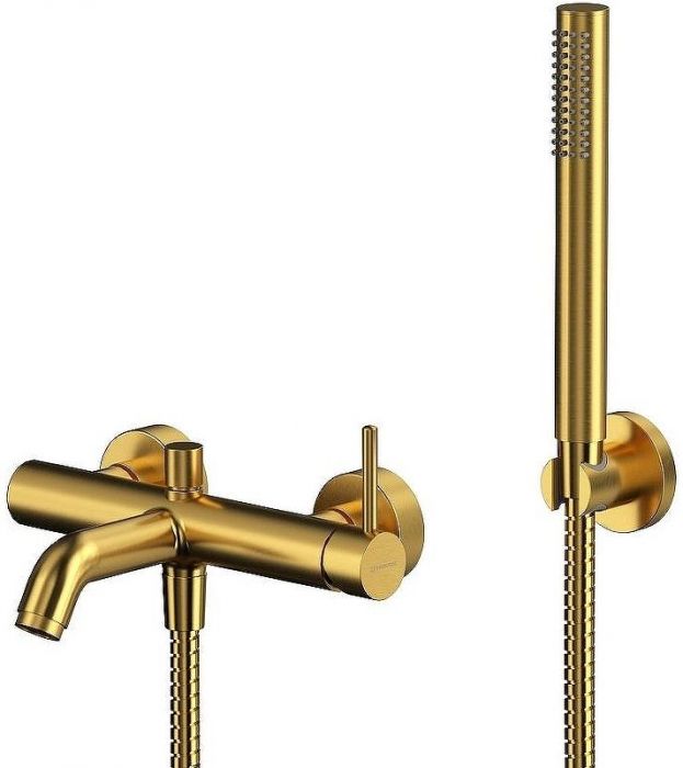 Смеситель для ванны Whitecross Y brushed gold Y1231GLB Брашированное золото