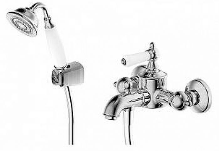 Смеситель для ванны Bravat Art F675109C-B Хром
