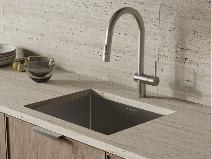 Смеситель для кухни Cersanit Brasko 68226 Сатин