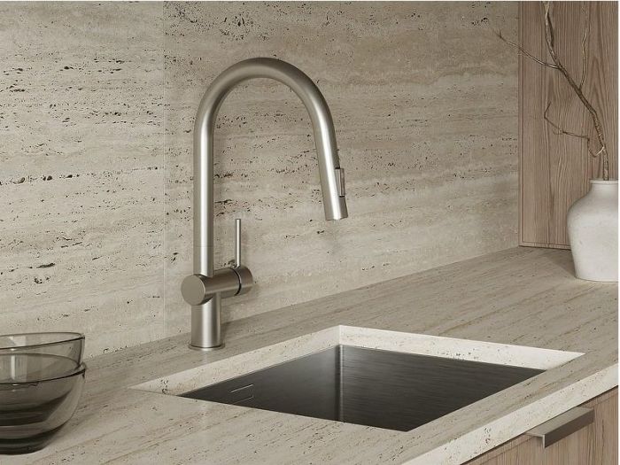 Смеситель для кухни Cersanit Brasko 68226 Сатин